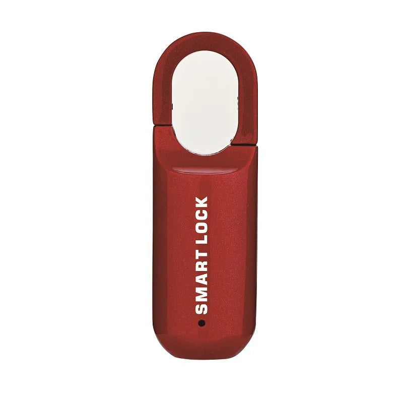 High Security Padlock Finger Print Padlock Portable Mini Biometric Pad Lock Keyless Luggage Gym Cabinet Electronic Smart Padlock