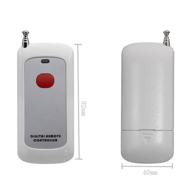 Wireless Remote Control Transmission and Receiver DC12V 433Mhz Remote Switch Universal Remote Control Switches