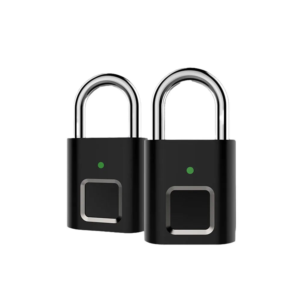 Small Fingerprint Luggage Smart Lock for Travel With Fingerprint Unlock Easy to Operate.