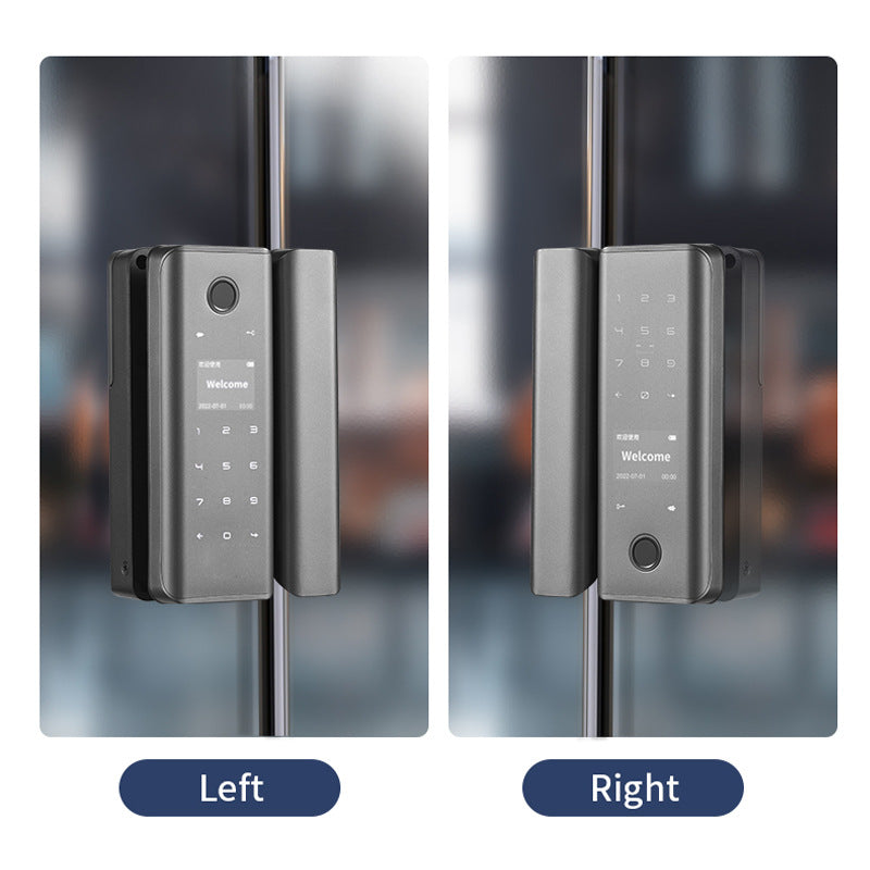 Digital Sliding Smart Glass Door Lock TUYA WiFi APP Control for Office Apartment Resident House TDM-G20