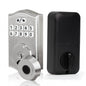 Fingerprint Keypad Password Automatic Smart Lock Electronic Zinc Alloy Tubular Digital Door Lock TDM Digital Locks Main Door