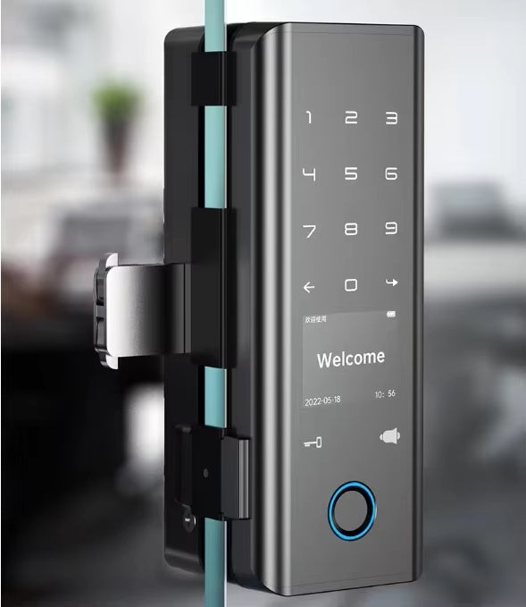 Digital Sliding Smart Glass Door Lock TUYA WiFi  APP Control for Office Apartment Resident House TDM-G20