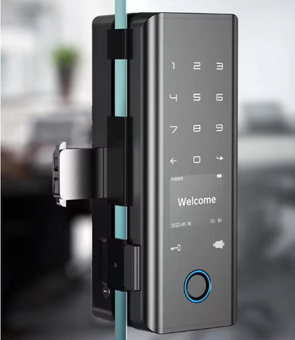 Digital Sliding Smart Glass Door Lock TUYA WiFi  APP Control for Office Apartment Resident House TDM-G20