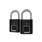 Keyless Fingerprint Pad Lock IP54 Waterproof Smart Fingerprint Cabinet Lock Electronic Biometric FingerPrint Padlock for Luggage