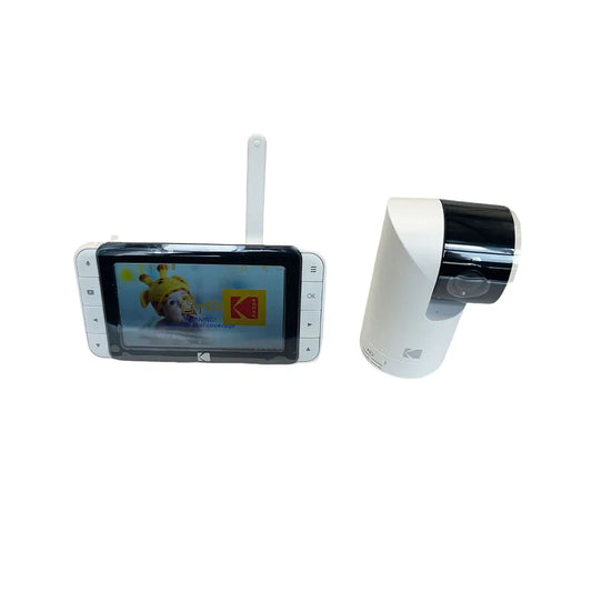 Video Baby Monitor and Mobile App for Kodak C525 HD Baby Camera 5 Inch HD Parent Unit Infrared Night Vision Wireless