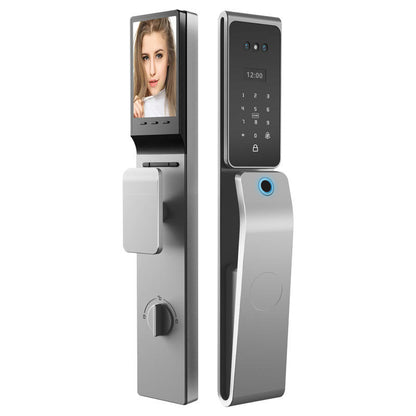Waterproof Face Recognition Door Lock Security Outdoor Active Intercom Camera Home Main Door Lock TDM-C60