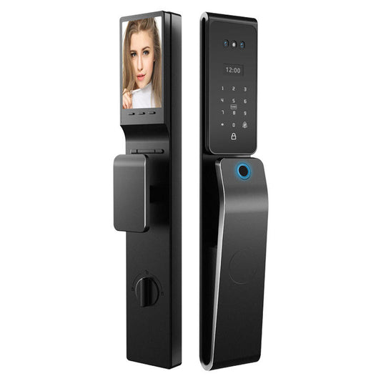 Waterproof Face Recognition Door Lock Security Outdoor Active Intercom Camera Home Main Door Lock TDM-C60